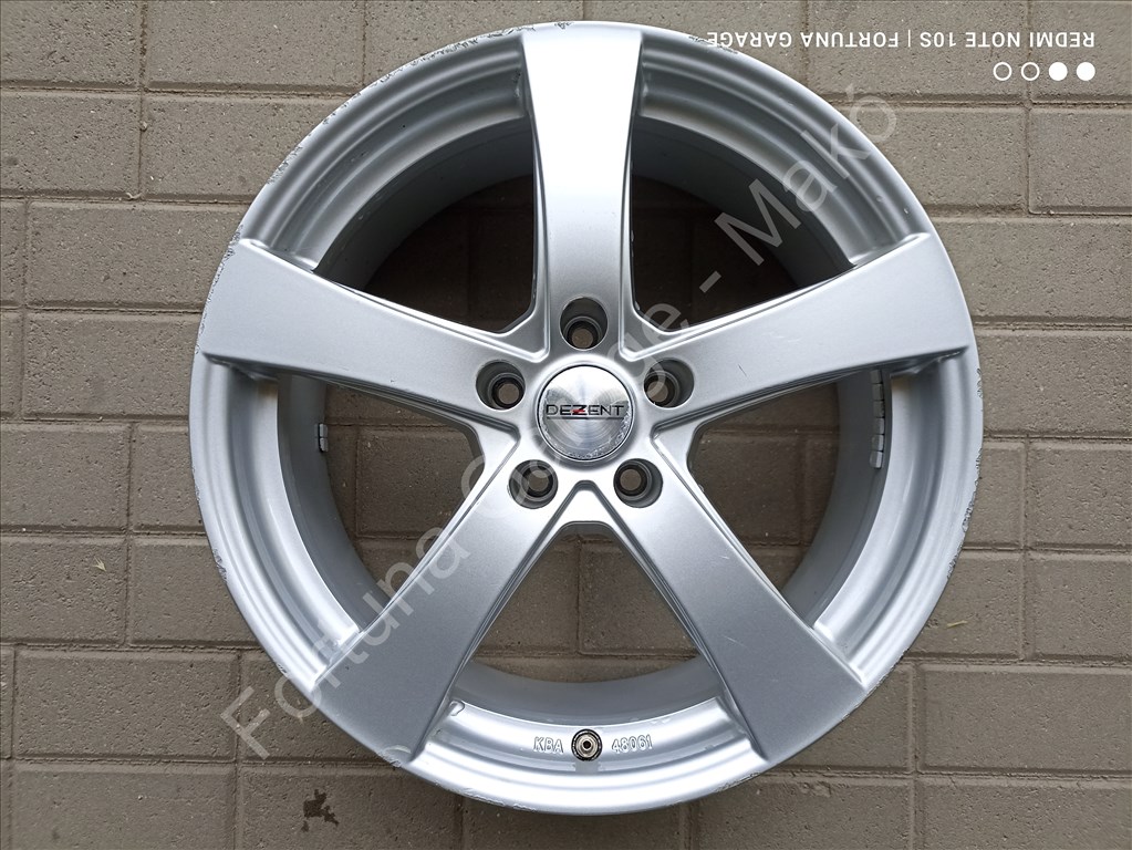 5x112 18" Dezent RE használt alufelni garnitúra 6. kép