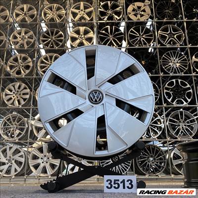 Volkswagen 18 gyári lemezfelni + dísztárcsa, ID.3  (3513)