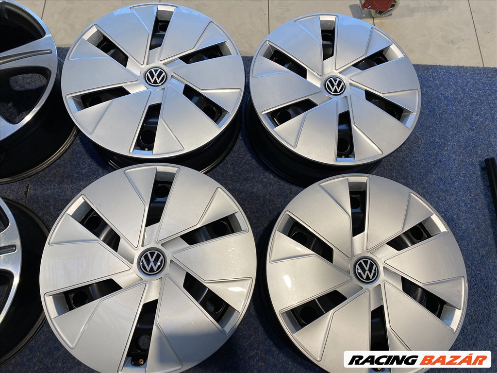 Volkswagen 18 gyári lemezfelni + dísztárcsa, ID.3  (3513) 3. kép