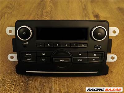 Dacia rádió gyári R&GO képes 281158515R Dacia Duster Dacia Sandero