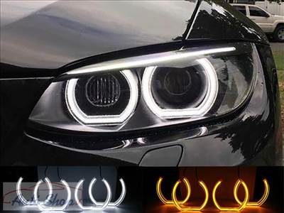 BMW E90 , E91 , E92 , E93 ANGEL EYES LED DTM M4 STYLE 