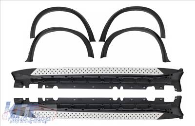 BMW X5 E70 ALUMINIUM KÜSZÖB ÉS SÁRVÉDŐ SZÉLESÍTŐ SZETT