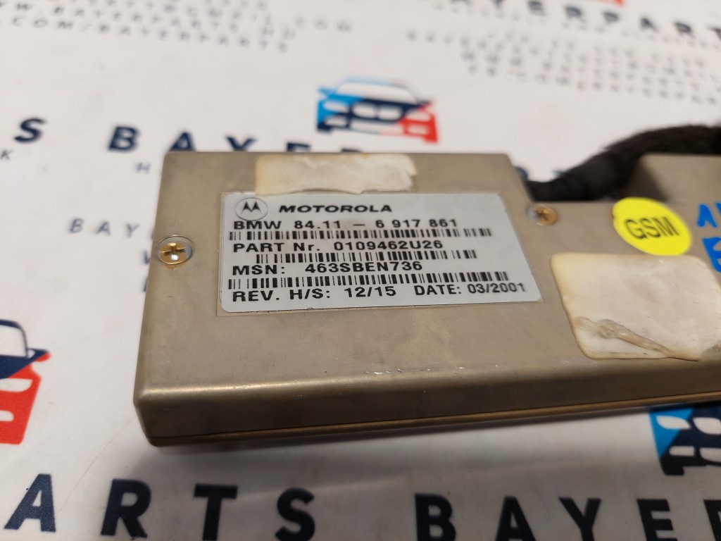 BMW E46 E38 E39 E52 Motorola GSM telefon modul vezérlõ egység interface 2. kép