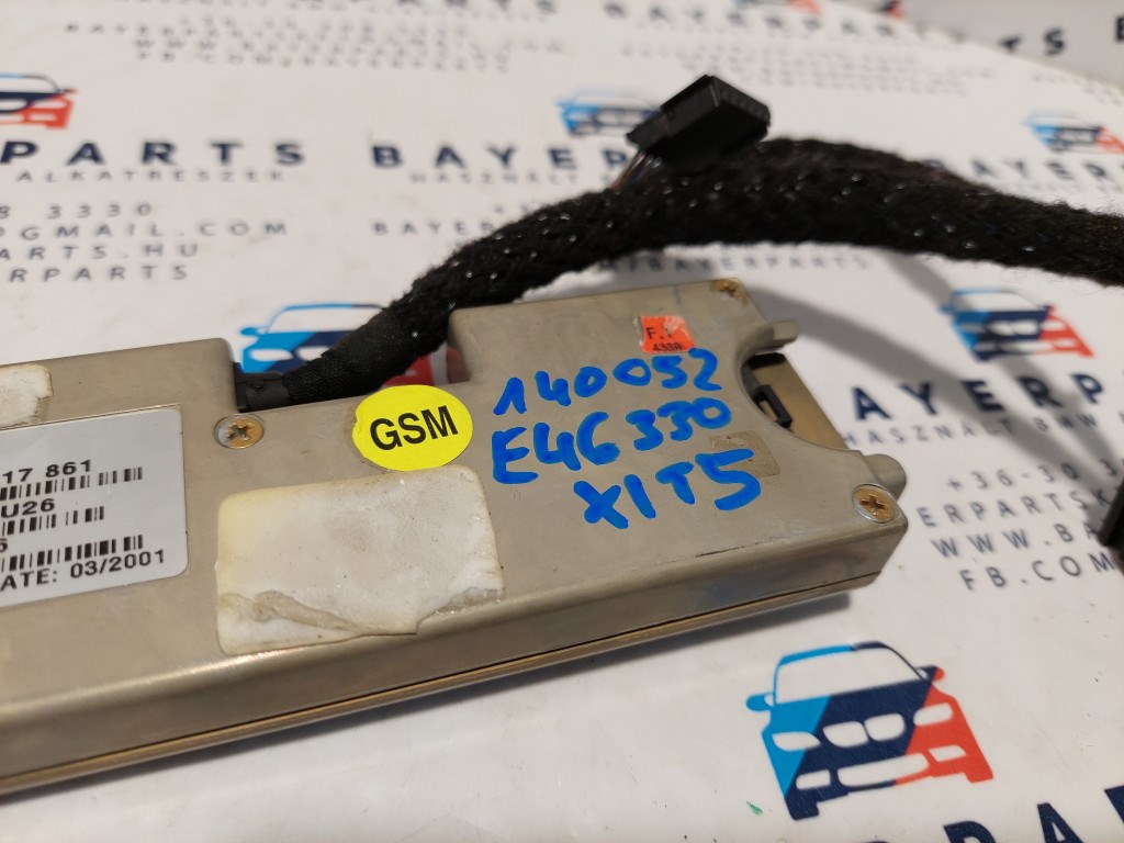 BMW E46 E38 E39 E52 Motorola GSM telefon modul vezérlõ egység interface 5. kép