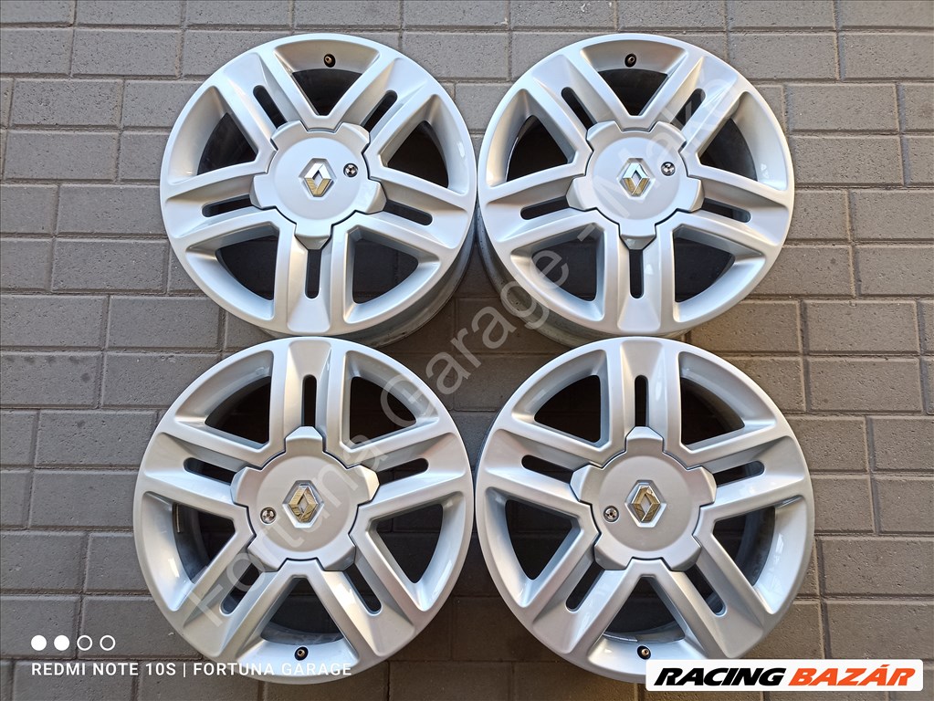 4x100 17" Renault Louxor használ alufelni garnitúra 1. kép
