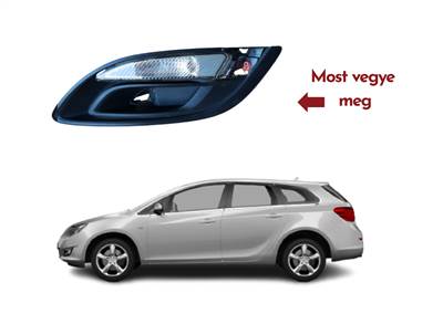 Opel Astra J bal oldali ködlámpa 662588537L 13367143l