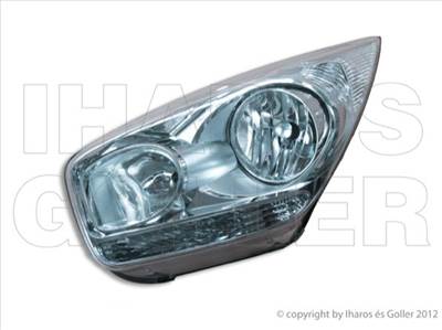 Kia Venga 2009-2019 - Fényszóró H7/H1 bal (motorral) DEPO