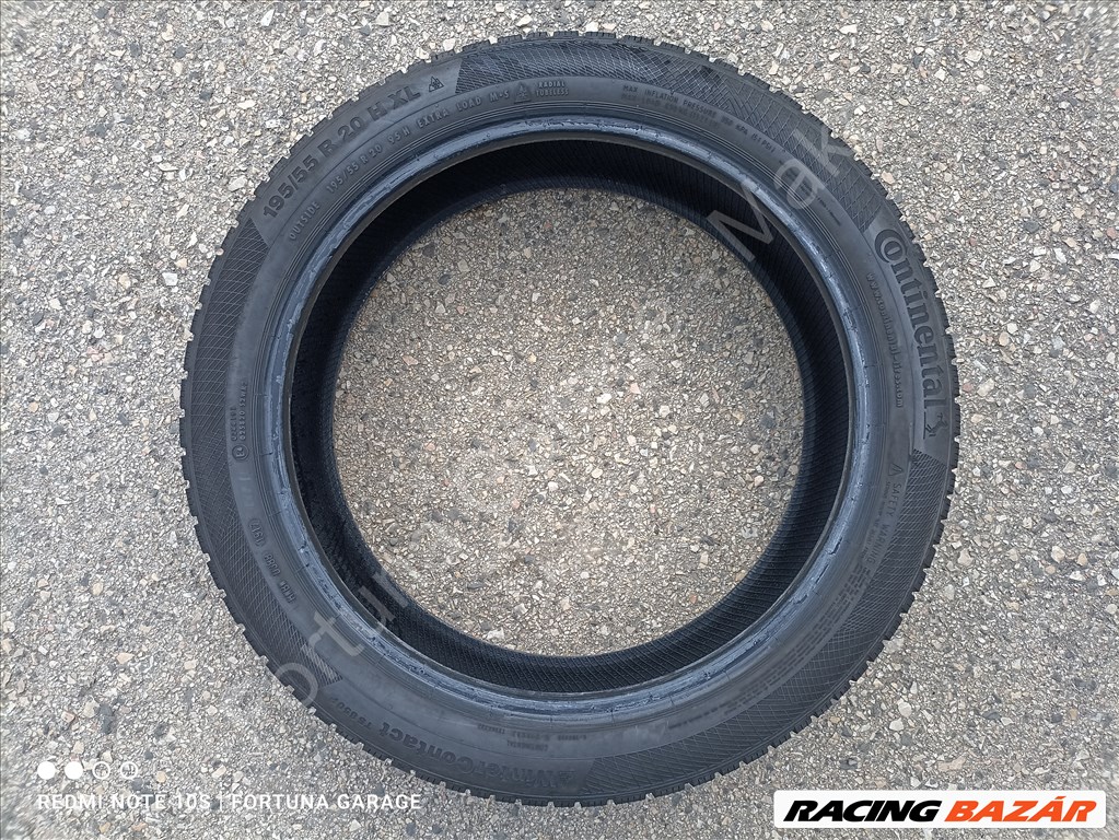 195/55 R20" Continental TS850P használt téli garnitúra 3. kép