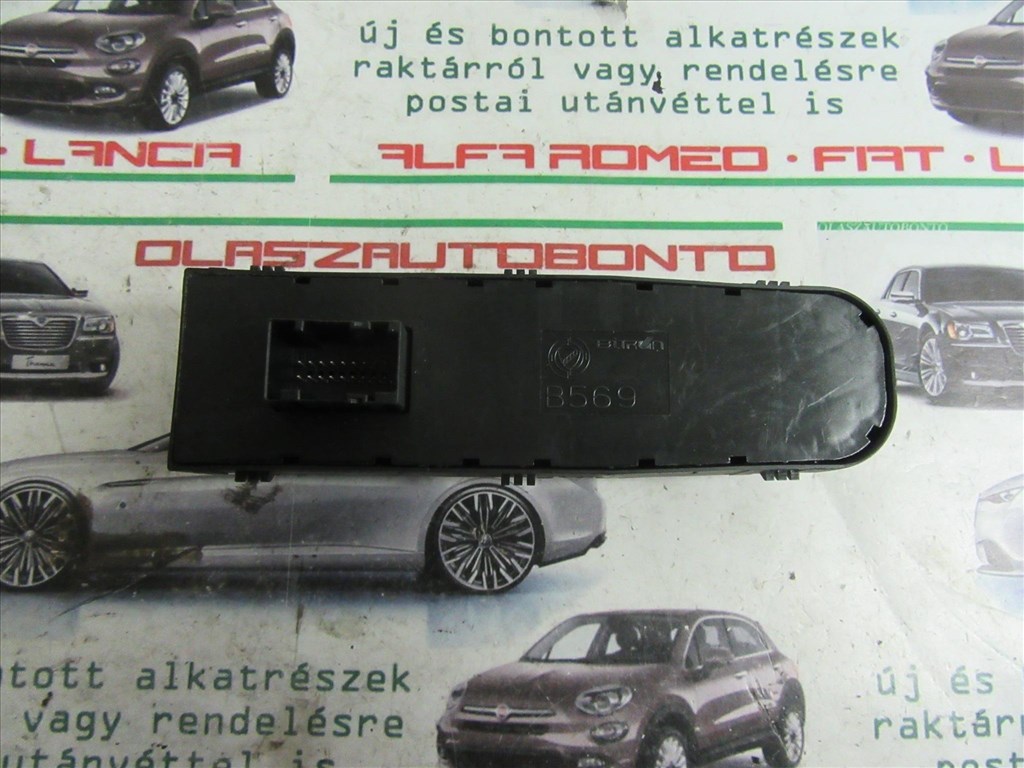 Lancia Musa bal első ablakemelő kapcsoló 4x a képen látható sérüléssel 2. kép