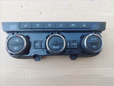 Skoda Octavia III fűtés-hűtés kapcsoló 5E0907044R