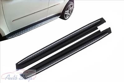 MERCEDES-BENZ ML-osztály (W164) Küszöb alumínium küszöb fellépő szett M-osztály 2005-2011