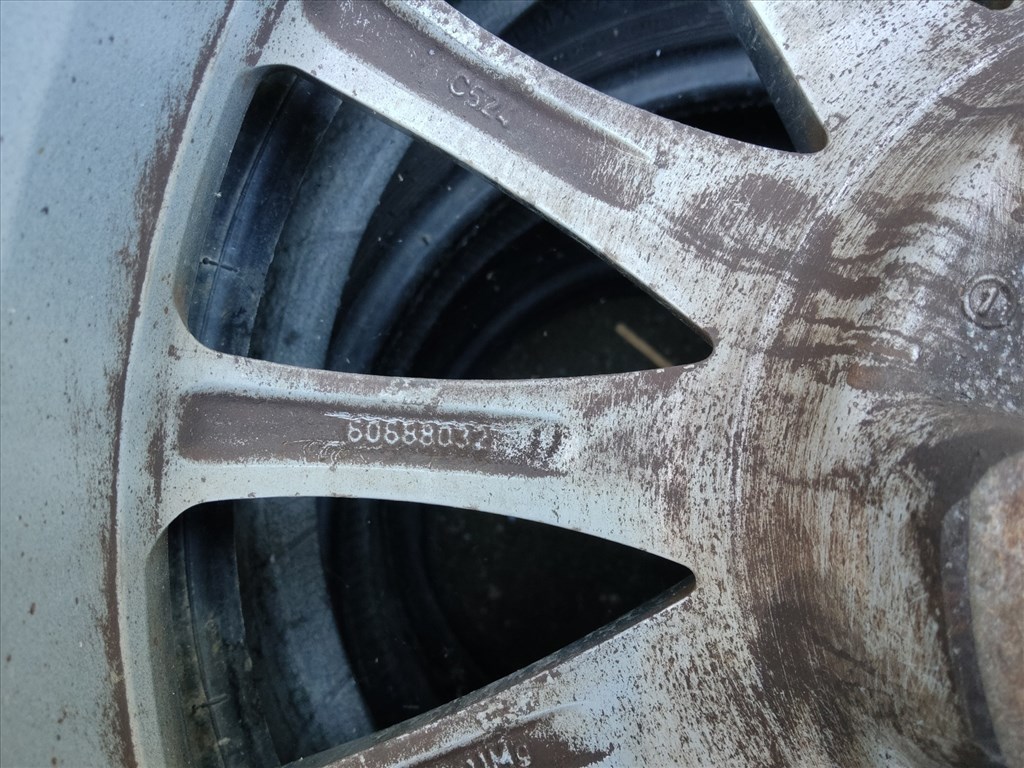 186475 Alfa Romeo 147 , 156 , Gt 7x16"-os 5x98 ET 35 alufelni (1db), görgőzni kell!!!! 60688032 2. kép