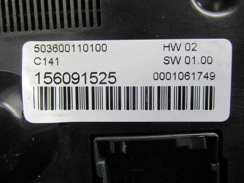 Alfa Romeo Giulietta manuál fűtéskapcsoló 156091525 4. kép