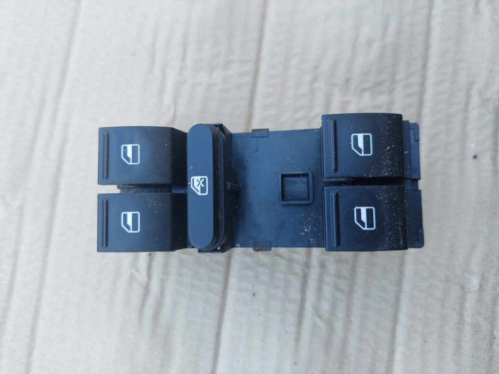 Skoda Octavia II-Superb II-Yeti-Fabia II ablakemelő kapcsoló 1Z0959858B- 1. kép