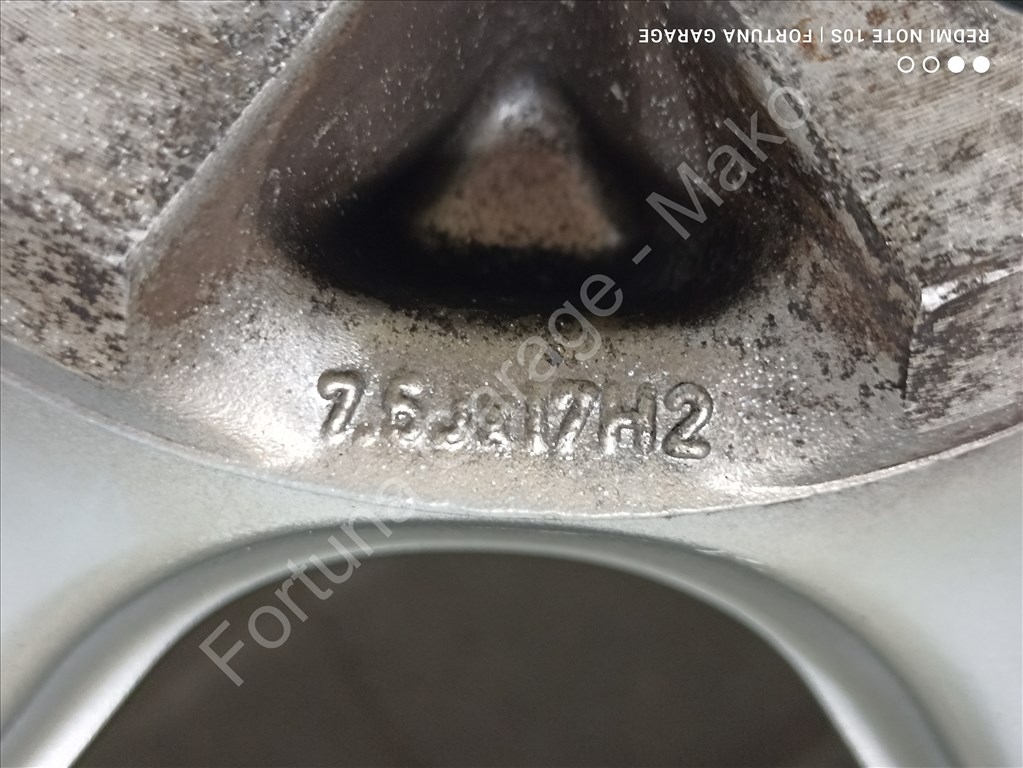 5x100 17" Tekno Instinct használt alufelni garnitúra 7. kép