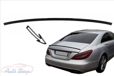 Mercedes Benz W218 C218 CLS-osztály AMG stílusú lakkozott fekete csomagtartó spoiler