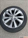 17" használt (gyári felni) alufelni, rajta 225/45 használt Dunlop nyári gumi gumi
