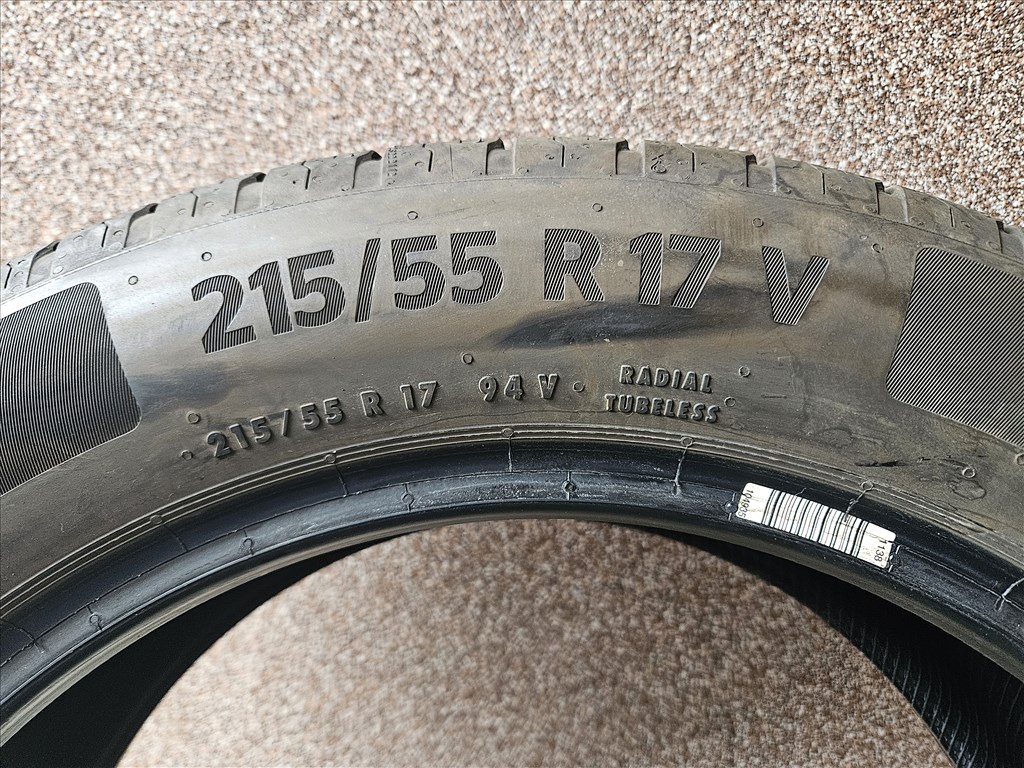  215/55 17" újszerű Continental nyári gumi gumi 5. kép