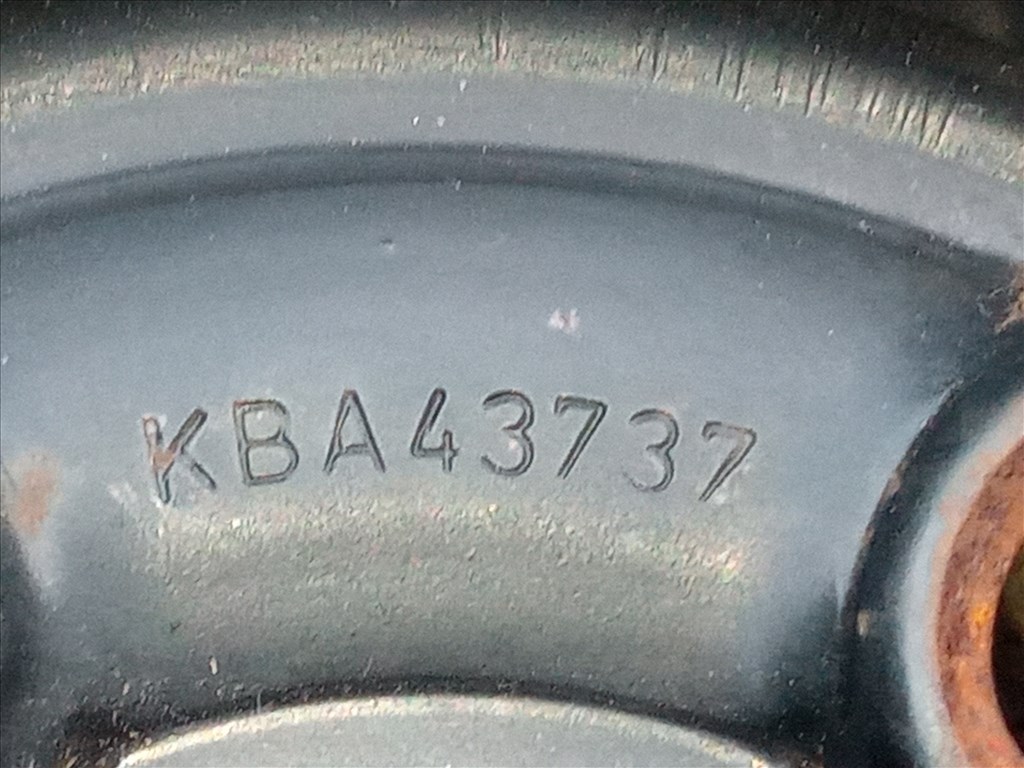  5x112 lyukosztású 6JJ 15" használt (gyári felni) lemezfelni 4. kép