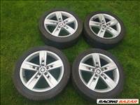 5x112 lyukosztású 17" használt (gyári felni) alufelni, rajta 225/45 újszerű Dunlop nyári gumi gumi