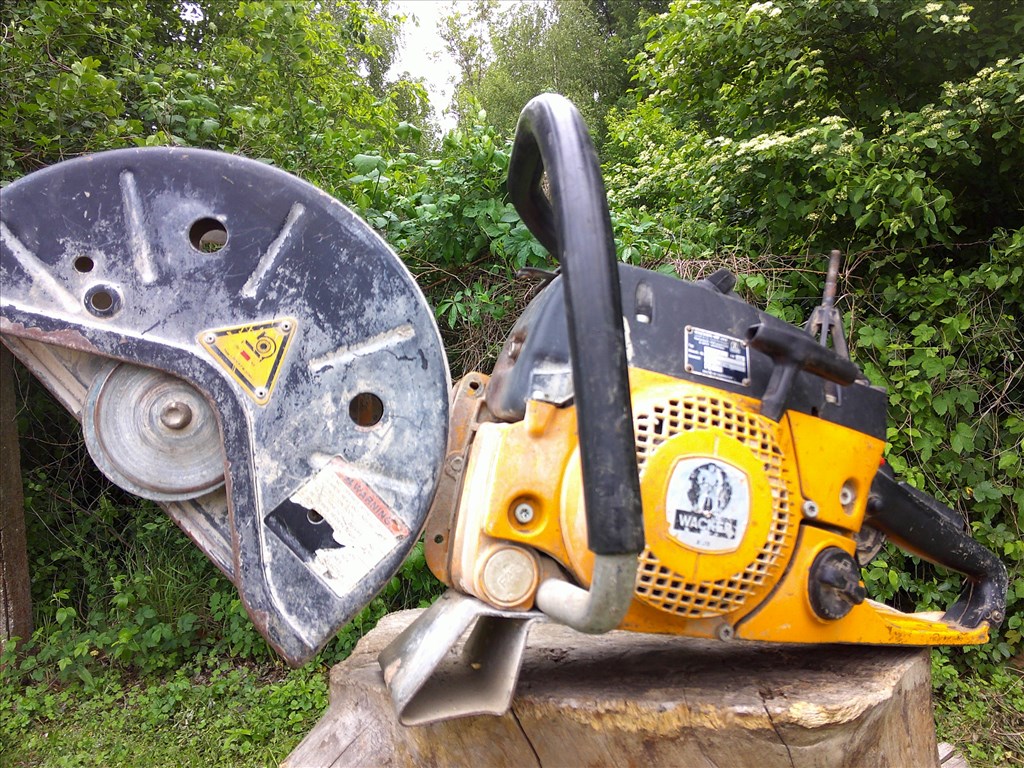 WACKER BTS 11-ES TIPUSÚ,1997-ES ÉVJÁRATÚ,BENZINES BETONVÁGÓ FELÚJÍTÁSRA-ALKATRÉSZNEK 11. kép