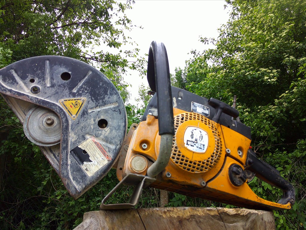 WACKER BTS 11-ES TIPUSÚ,1997-ES ÉVJÁRATÚ,BENZINES BETONVÁGÓ FELÚJÍTÁSRA-ALKATRÉSZNEK 13. kép