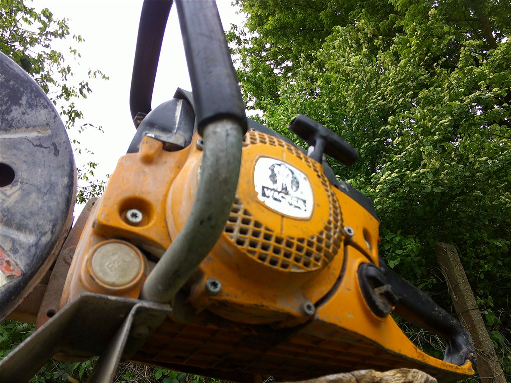 WACKER BTS 11-ES TIPUSÚ,1997-ES ÉVJÁRATÚ,BENZINES BETONVÁGÓ FELÚJÍTÁSRA-ALKATRÉSZNEK 17. kép