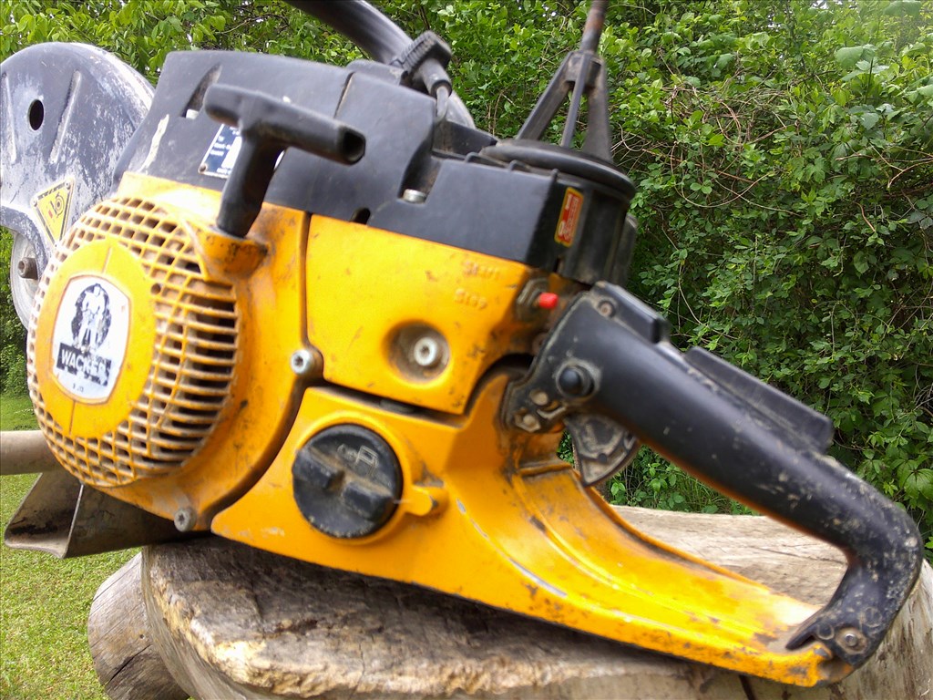 WACKER BTS 11-ES TIPUSÚ,1997-ES ÉVJÁRATÚ,BENZINES BETONVÁGÓ FELÚJÍTÁSRA-ALKATRÉSZNEK 22. kép