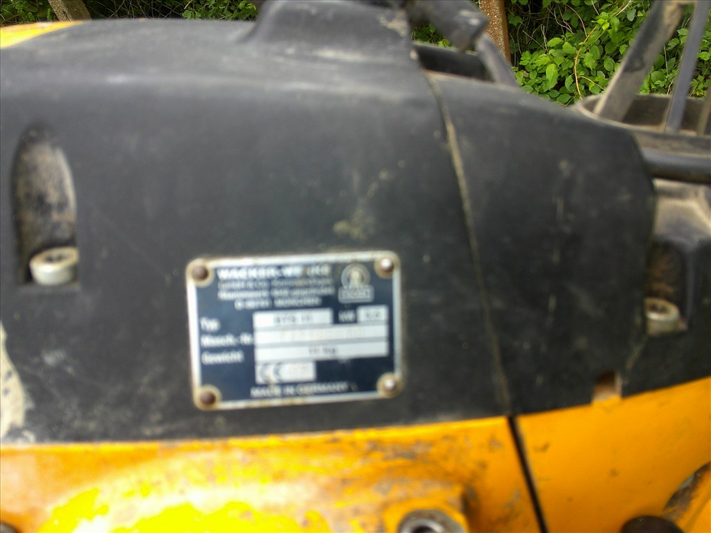 WACKER BTS 11-ES TIPUSÚ,1997-ES ÉVJÁRATÚ,BENZINES BETONVÁGÓ FELÚJÍTÁSRA-ALKATRÉSZNEK 28. kép