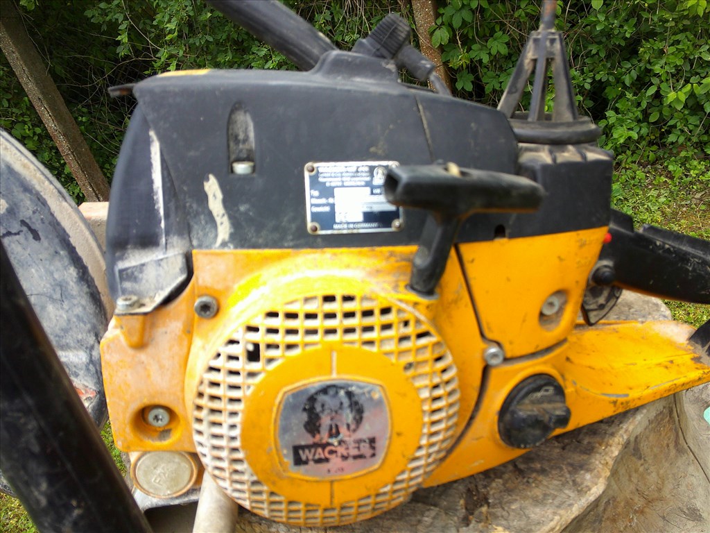 WACKER BTS 11-ES TIPUSÚ,1997-ES ÉVJÁRATÚ,BENZINES BETONVÁGÓ FELÚJÍTÁSRA-ALKATRÉSZNEK 29. kép