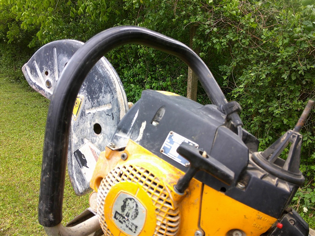 WACKER BTS 11-ES TIPUSÚ,1997-ES ÉVJÁRATÚ,BENZINES BETONVÁGÓ FELÚJÍTÁSRA-ALKATRÉSZNEK 33. kép