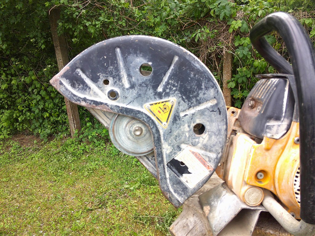 WACKER BTS 11-ES TIPUSÚ,1997-ES ÉVJÁRATÚ,BENZINES BETONVÁGÓ FELÚJÍTÁSRA-ALKATRÉSZNEK 42. kép