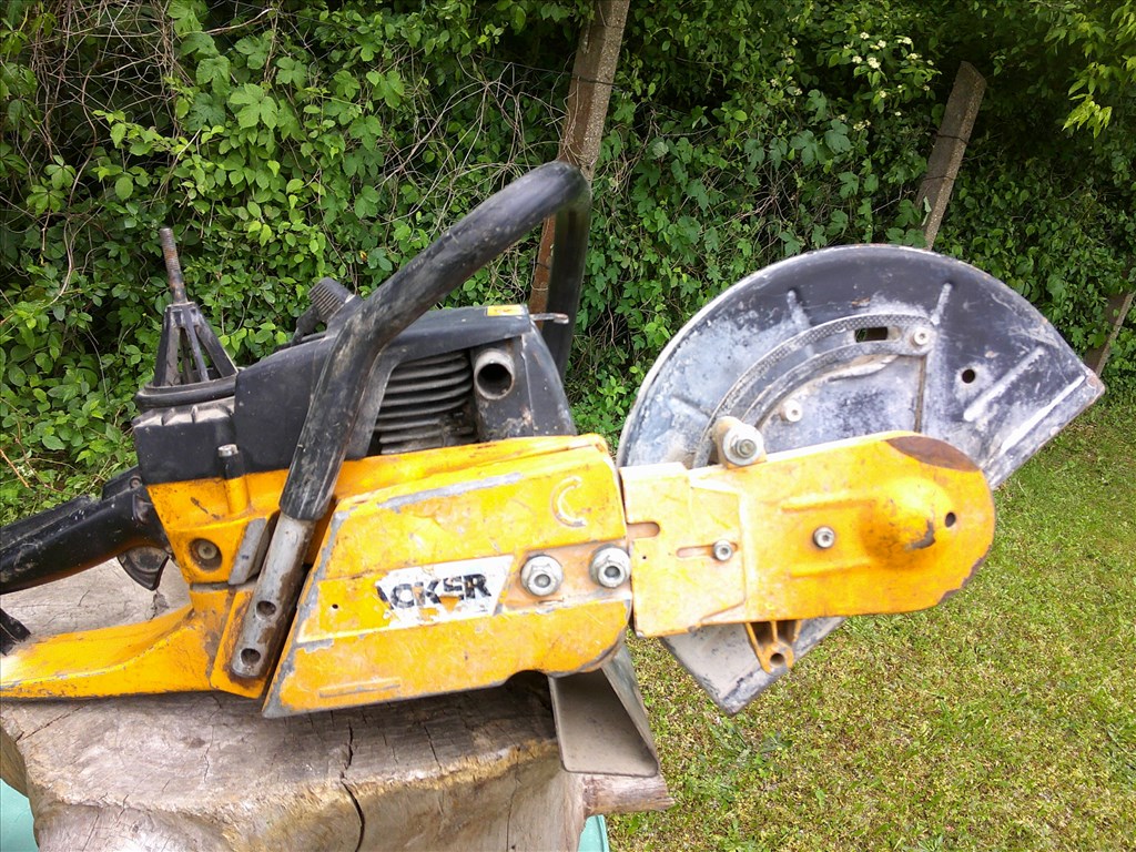 WACKER BTS 11-ES TIPUSÚ,1997-ES ÉVJÁRATÚ,BENZINES BETONVÁGÓ FELÚJÍTÁSRA-ALKATRÉSZNEK 68. kép