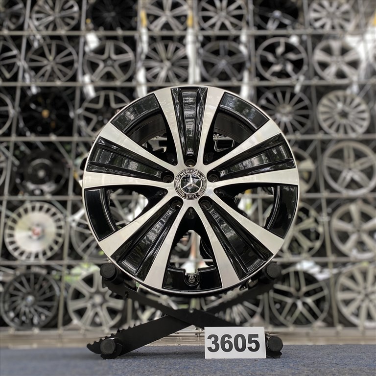 (3605)  Mercedes 18 gyári alufelni felni, 5x112, E osztály 1. kép