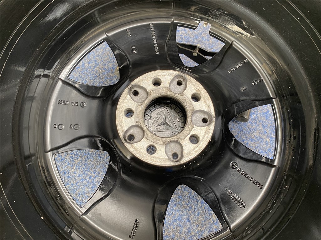 (3605)  Mercedes 18 gyári alufelni felni, 5x112, E osztály 2. kép