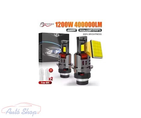 D2S , D2R LED IZZÓ 1200W 400000lm CSP chip izzó 1:1 Új Generációs Turbo led izzó 5. kép