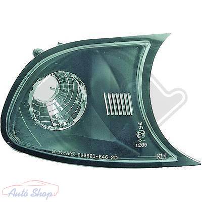 Bmw E46 Coupe , Cabrió Fekete háteres oldal irányjelző index szett 98-01