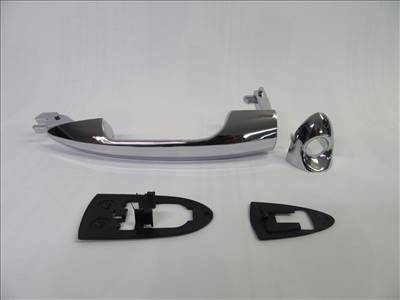 Alfa Romeo Giulietta, MiTo, Lancia Ypsilon utángyártott új bal első külső kilincs fényes króm 156099957