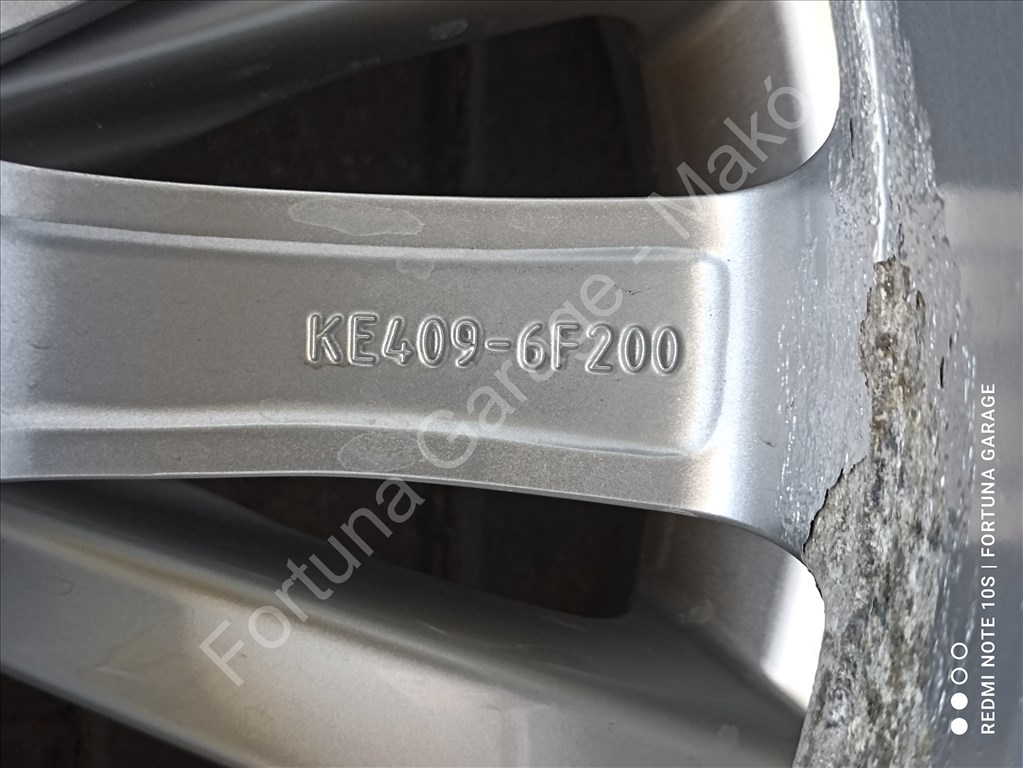 5x114.3 17" Nissan használt alufelni garnitúra +TPMS (118) 7. kép