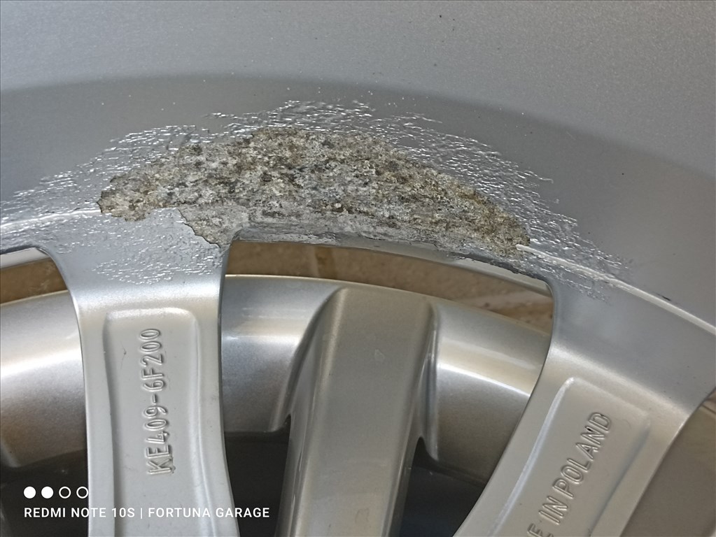 5x114.3 17" Nissan használt alufelni garnitúra +TPMS (118) 9. kép