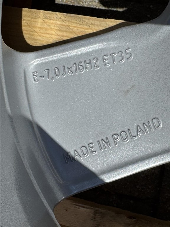 R16 5x112 Original Audi 7J ET35  OE 8W0601025A új demo alufelnik / felni / alufelni A4 A6 5. kép