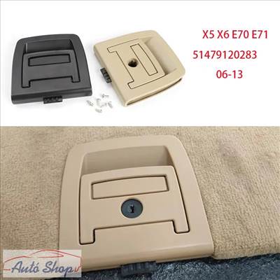 BMW E61 , E70 , E71 , X5 , X6 Csomagtér szőnyegfogantyú 51476958161