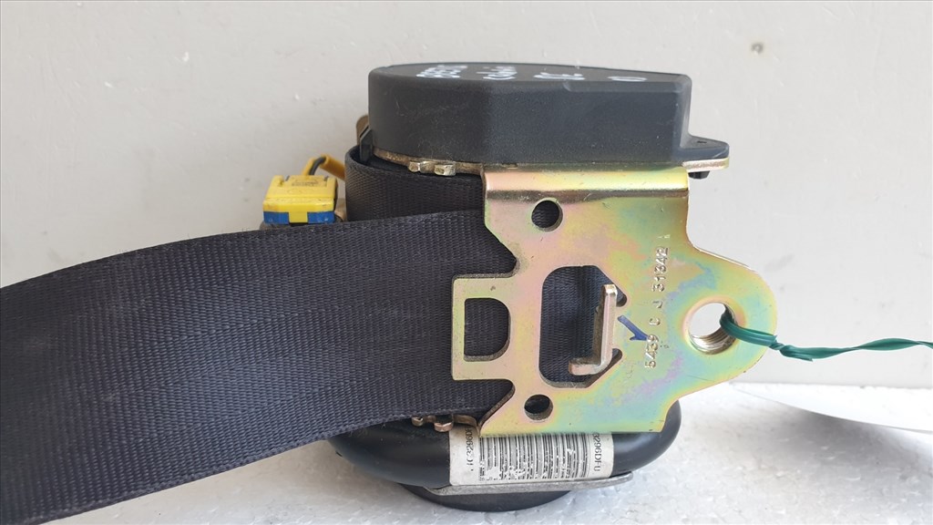 509600 VW Beetle CABRIO, 2003, Bal Első Övfeszítő, Biztonsági Öv. 4. kép