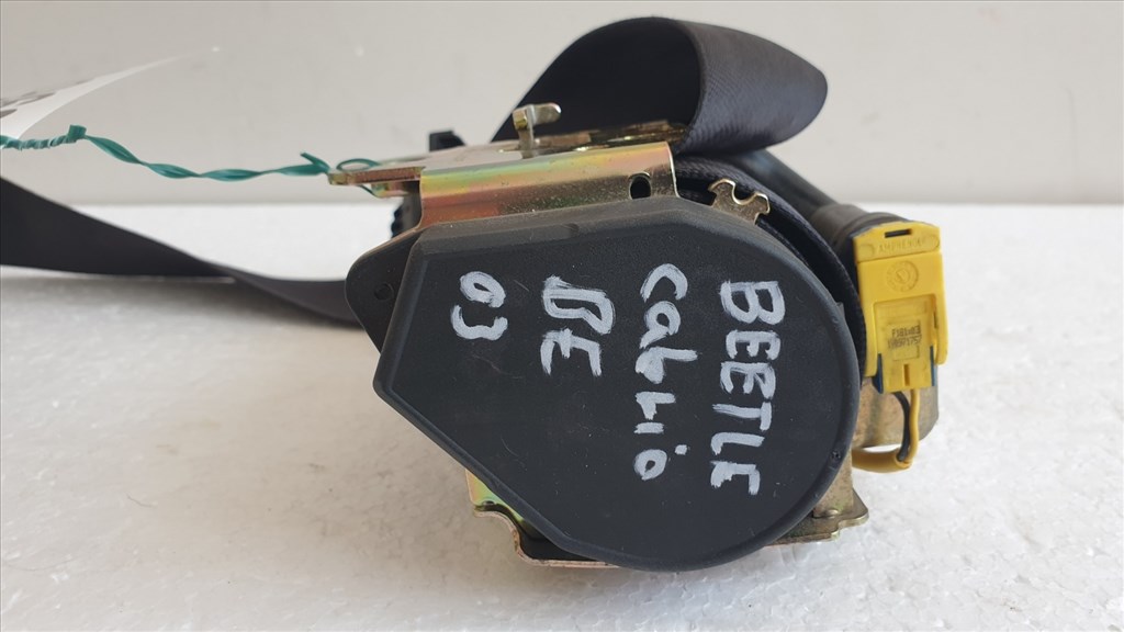 509600 VW Beetle CABRIO, 2003, Bal Első Övfeszítő, Biztonsági Öv. 6. kép