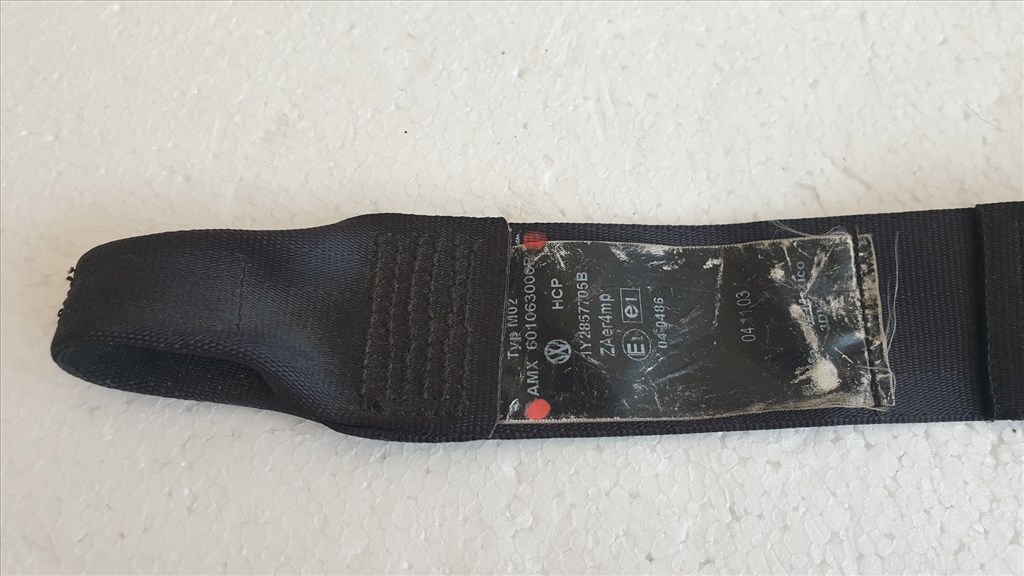 509600 VW Beetle CABRIO, 2003, Bal Első Övfeszítő, Biztonsági Öv. 10. kép