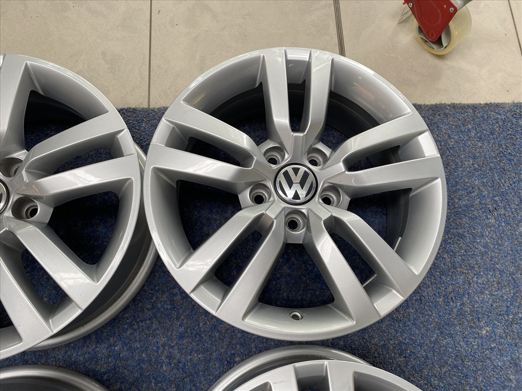 (3606)  Volkswagen 16 gyári alufelni felni, 5x112, Tiguan 6. kép