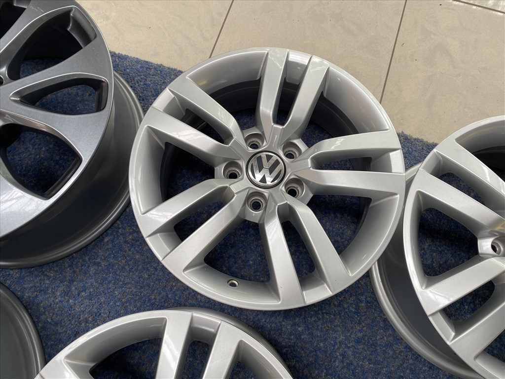 (3606)  Volkswagen 16 gyári alufelni felni, 5x112, Tiguan 7. kép