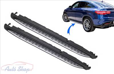 Mercedes GLE Coupe C292 (2015-2019) Küszöb alumínium küszöb fellépő szett 