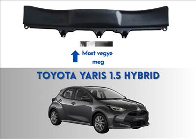 Toyota Yaris 1.5 Hybrid csomagtérajtó belső alsó ajtóborítás 67761K0020