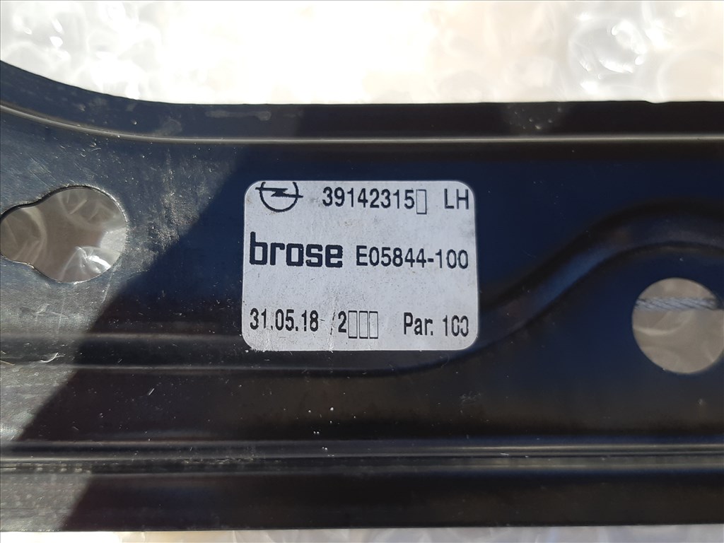 Opel Astra K Vauxhall bal első ablakemelő 39142315LH 7. kép